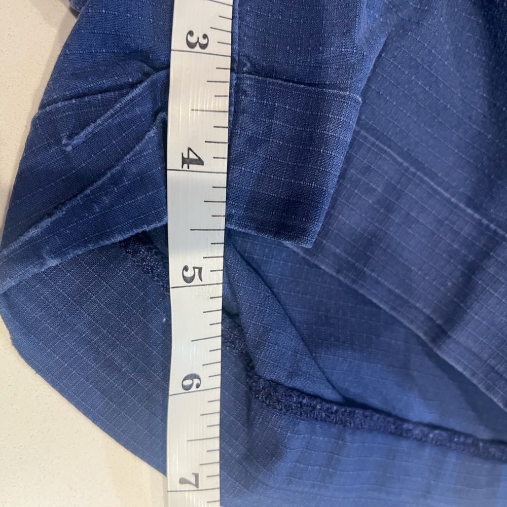 The North Face Blue Twill Utility Hiking Casual Outdoor Shorts size 8 EUC - Picture 6 of 6